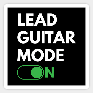 Lead Guitar Mode On Dark Theme Magnet